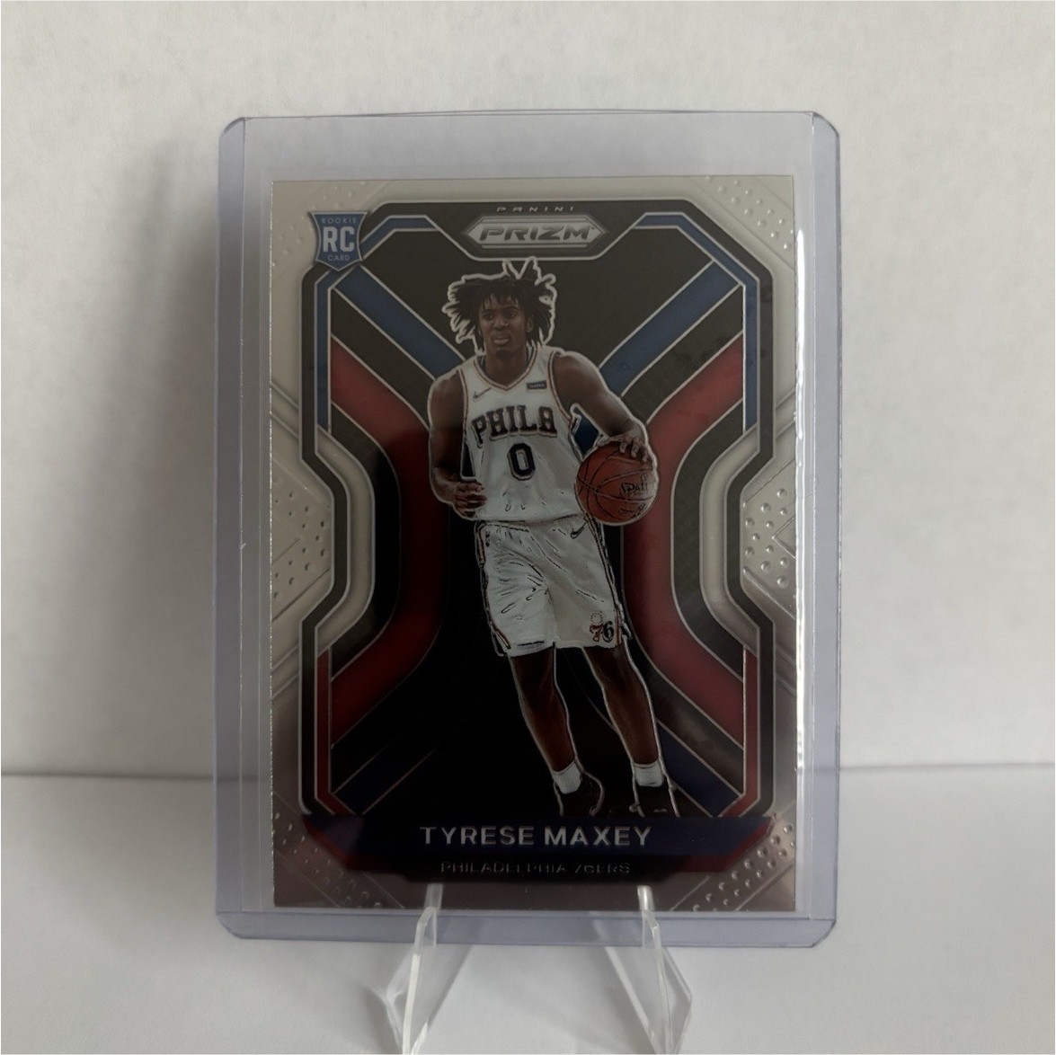2020-21 Panini Prizm Tyrese Maxey #256 Rookie Philadelphia 76ers NBA