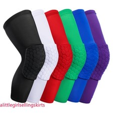1 Pair Unisex Basketball Sports Knee Pads Protective Leg Football Support Guard