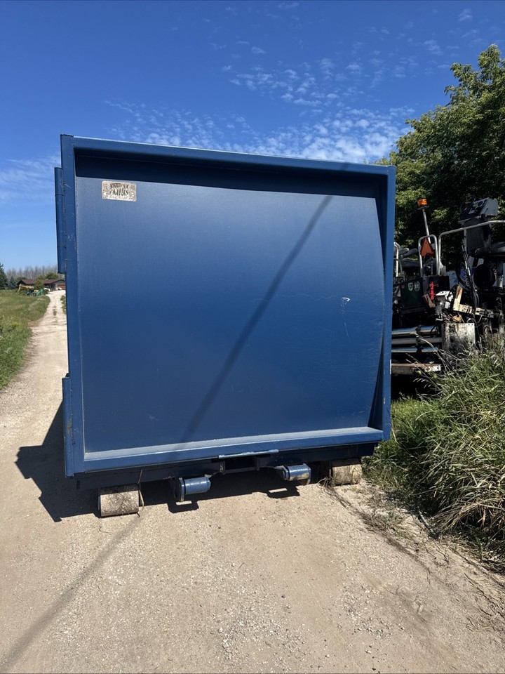 Industiral Trash Compactor with Container 460V Action Compaction ...