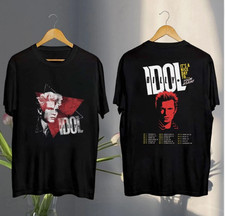 Billy Idol 2026 Concert, Billy Idol It's Nice Day to Tour Again 2026 T-Shirt