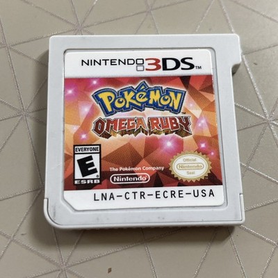 US Version! Nintendo 3ds Pokémon Omega Rubin