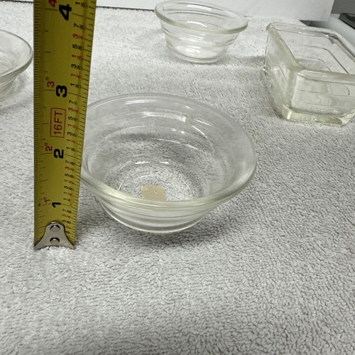 Glasbake Oval, Rectangle & Round Mini Glass Baking Dish Set USA Child-5pc - Picture 15 of 22