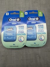 2 Packs Oral-B Glide Pro-Health Comfort Plus Dental Floss UNFLAVORED 40m