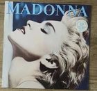 Madonna-True Blue-UK LP Vinyl 1st Press Gigantic Poster 34x44 in-rare-Nr mint