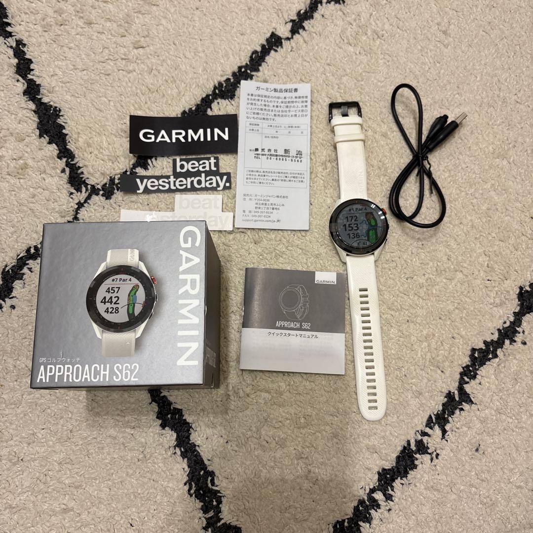 GARMIN APPROACH S62 GPSゴルフウォッチ 【公式通販】