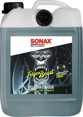 SONAX Felgenbeast (5 Liter) Felgenreiniger Für Alle Polierten, Verchromten Und M
