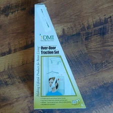Dmi Over The Door Posture Corrector And Cervical Neck Traction Device Open Box