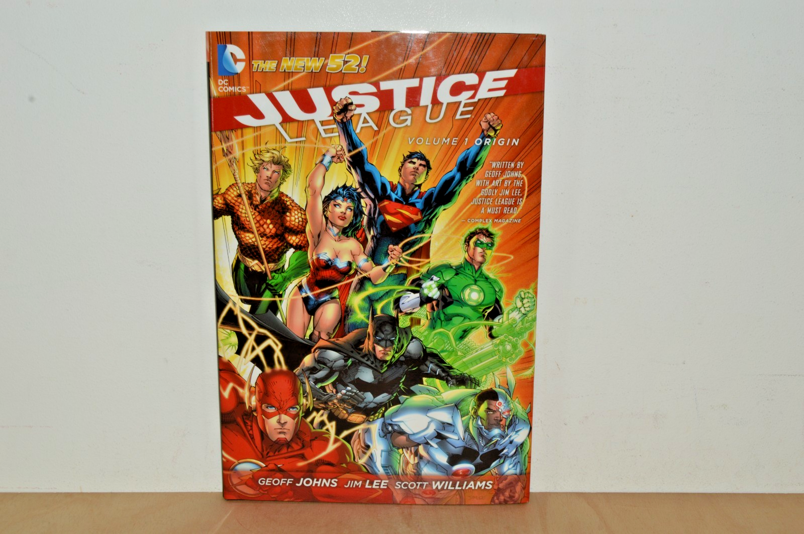 DC The New 52 Justice League Volume 1 Origin HB (#R1) 1st Ptg