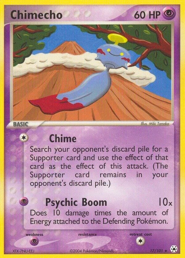 Chimecho Rare Hidden Legends 17/101 LP (Ask for Photos)
