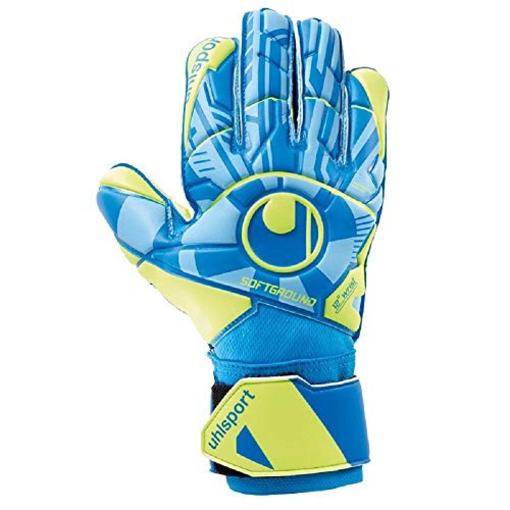 (TG. 11) uhlsport Control Soft PRO Guanti da Portiere Juventud Unisex Radar Blue