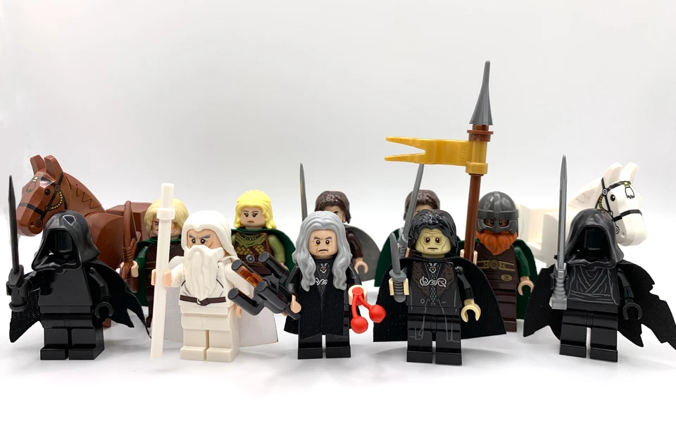 LEGO Herr der Ringe / Lord Of The Rings /Hobbit: Rohan, Grima, Ringgeist, Pferde