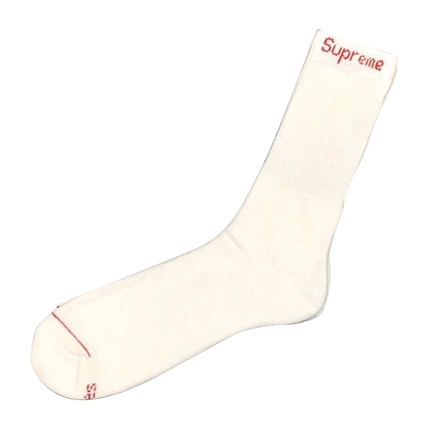 Calcetines informal blanca Supreme para De hombre