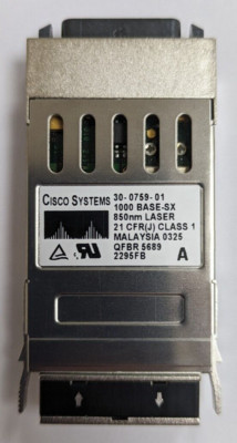 Cisco Systems GBIC 1000 Base-SX 30-0759-01 SX 850nm Laser Transceiver Modul