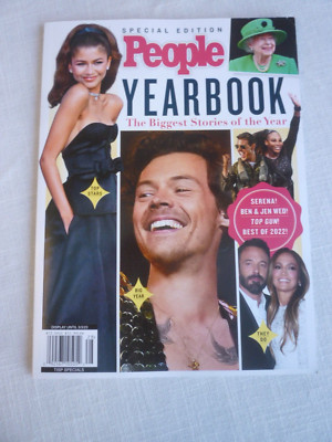 People Yearbook 2022 Special Edition Harry Styles,Zendaya,Serena,Ben,Jen,Beyonce