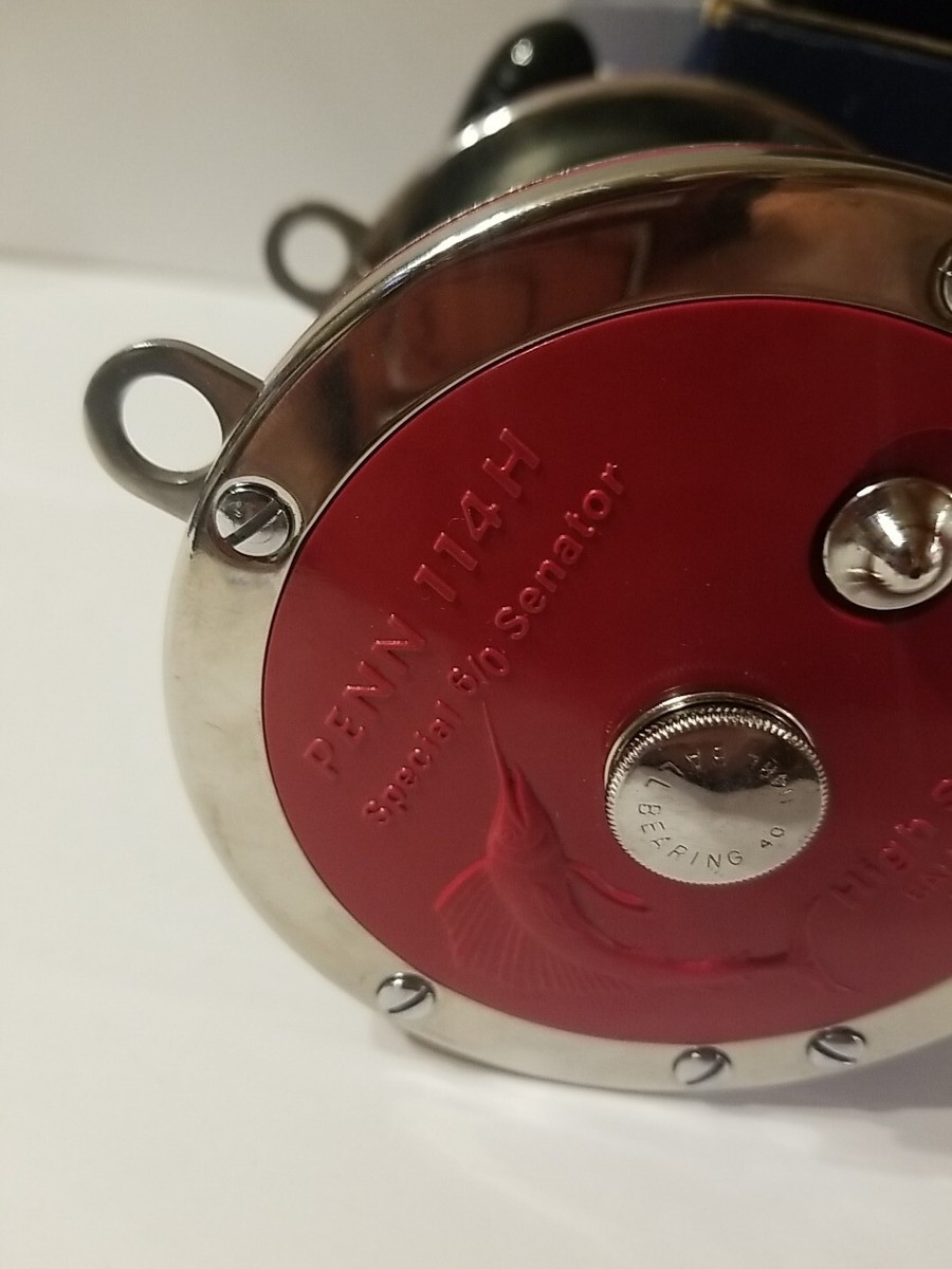 PENN 114H Special Senator 6/0 High Speed Ball Bearing Fishing Reel