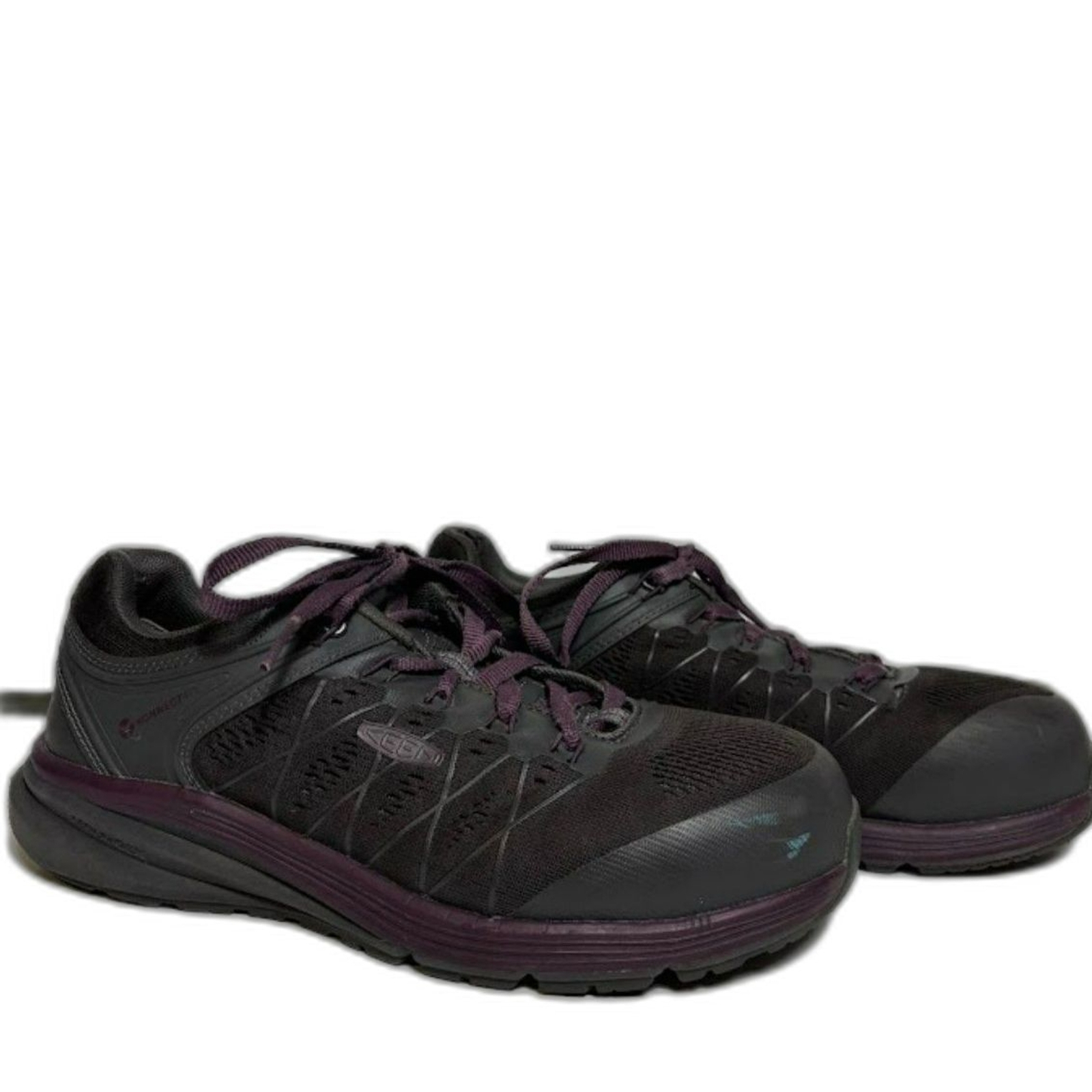 Keen Women's Size 8.5 W Black Purple Vista Energy ESD Hiking Shoes