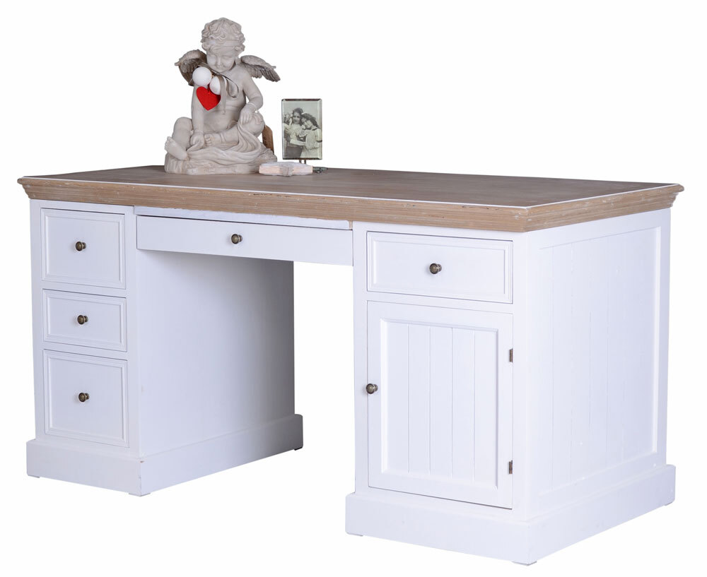 Desk Shabby Chic Computer Table White Desk Writing Desk Office