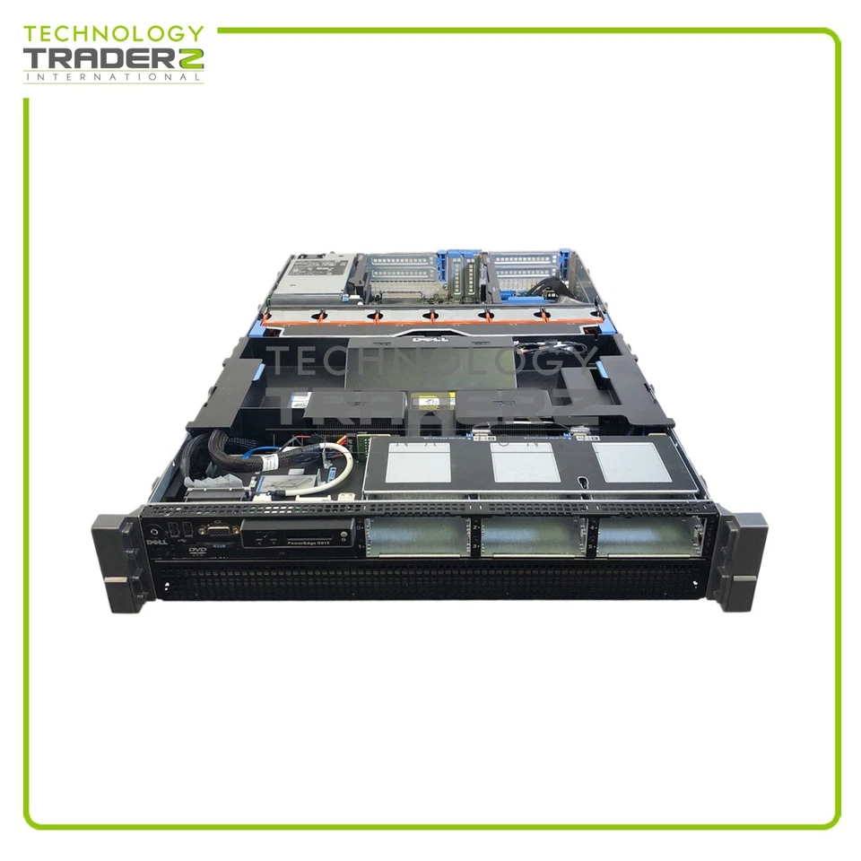 T150G Dell PowerEdge R815 4P 6128 2.00GHz 16GB 6x SFF Server NO IDRAC W/ 2x PWS - Image 3 of 4