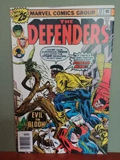 DEFENDERS # 37 - -HULK--VALKYRIE-POWER MAN-RED GUARDIAN   7.5