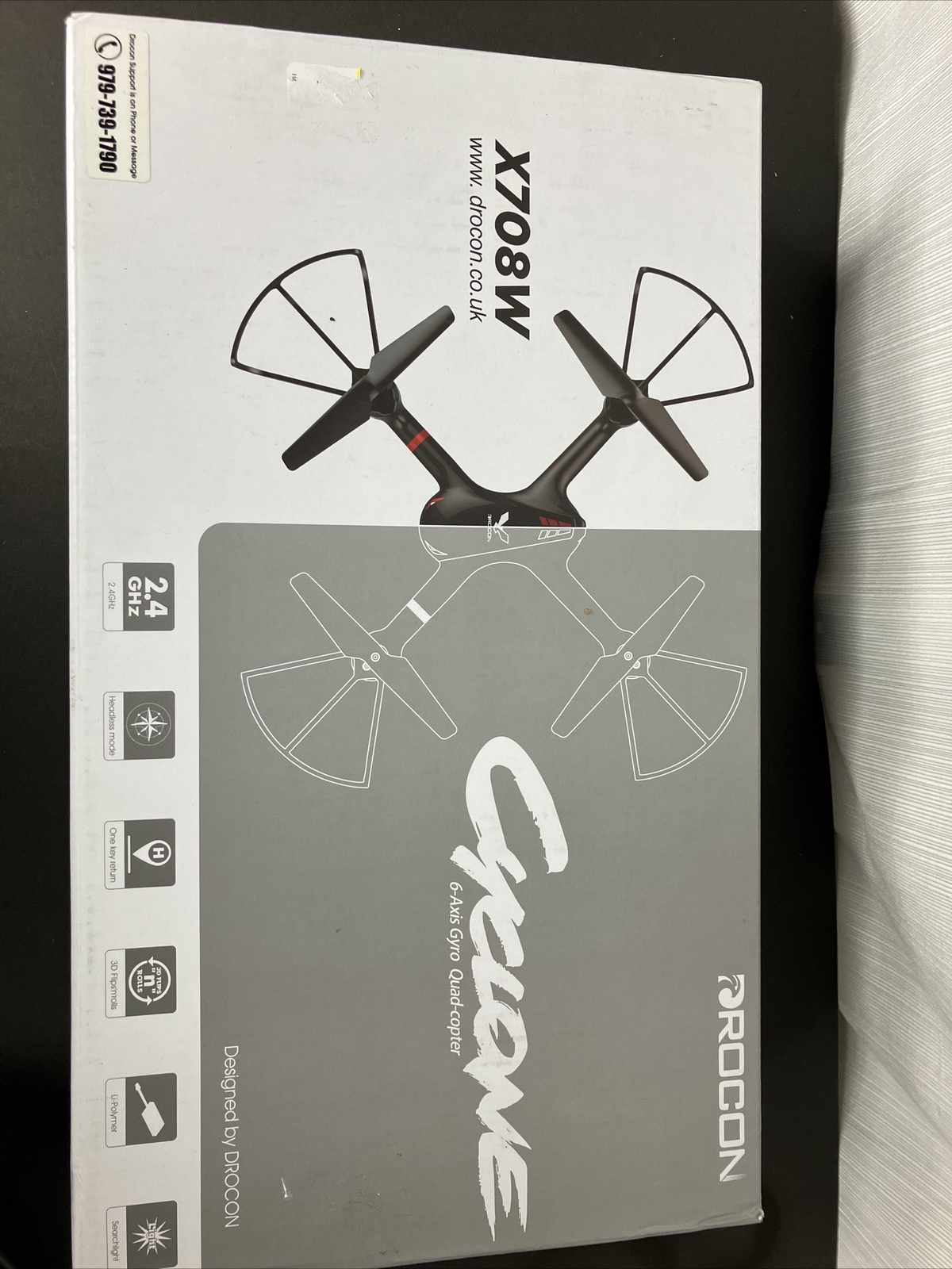 Drocon Cyclone X708W Drone For Kids/ Beginners/Training Quad