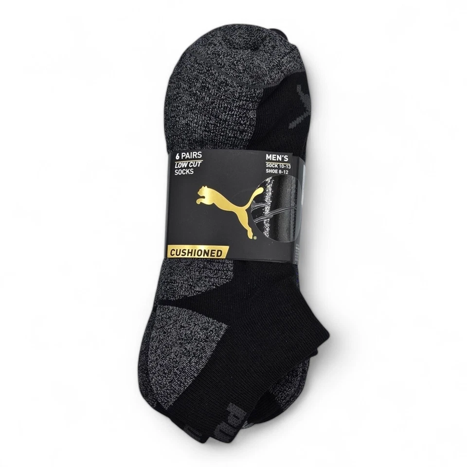 puma Hombre Corte Bajo Calcetines Tobillo Pack 6 Foto 4 de 4