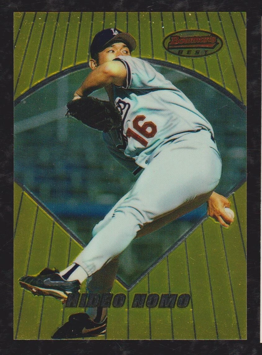 1996 Bowman's Best - Hideo Nomo #1 | eBay