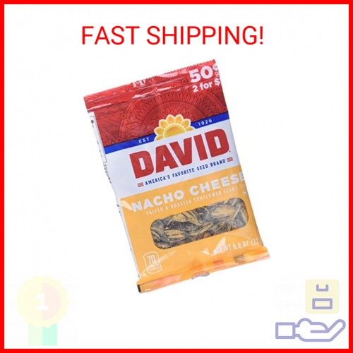 David Seed Sunflower Seeds, Nacho Cheese, 0.8 Ounce, 36 count eBay