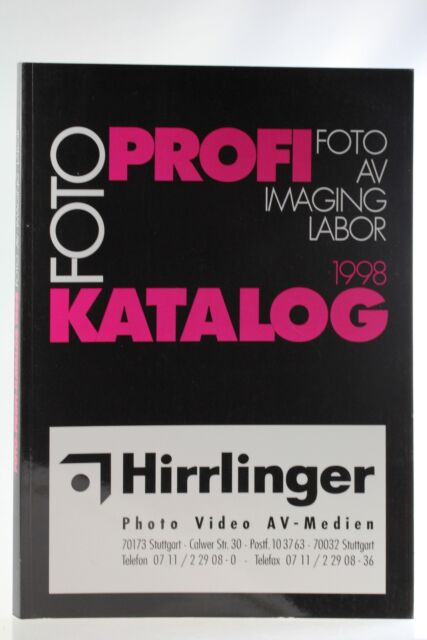 Manuale Foto Professionale Catalogo Foto Av Imaging Labor 1998-
