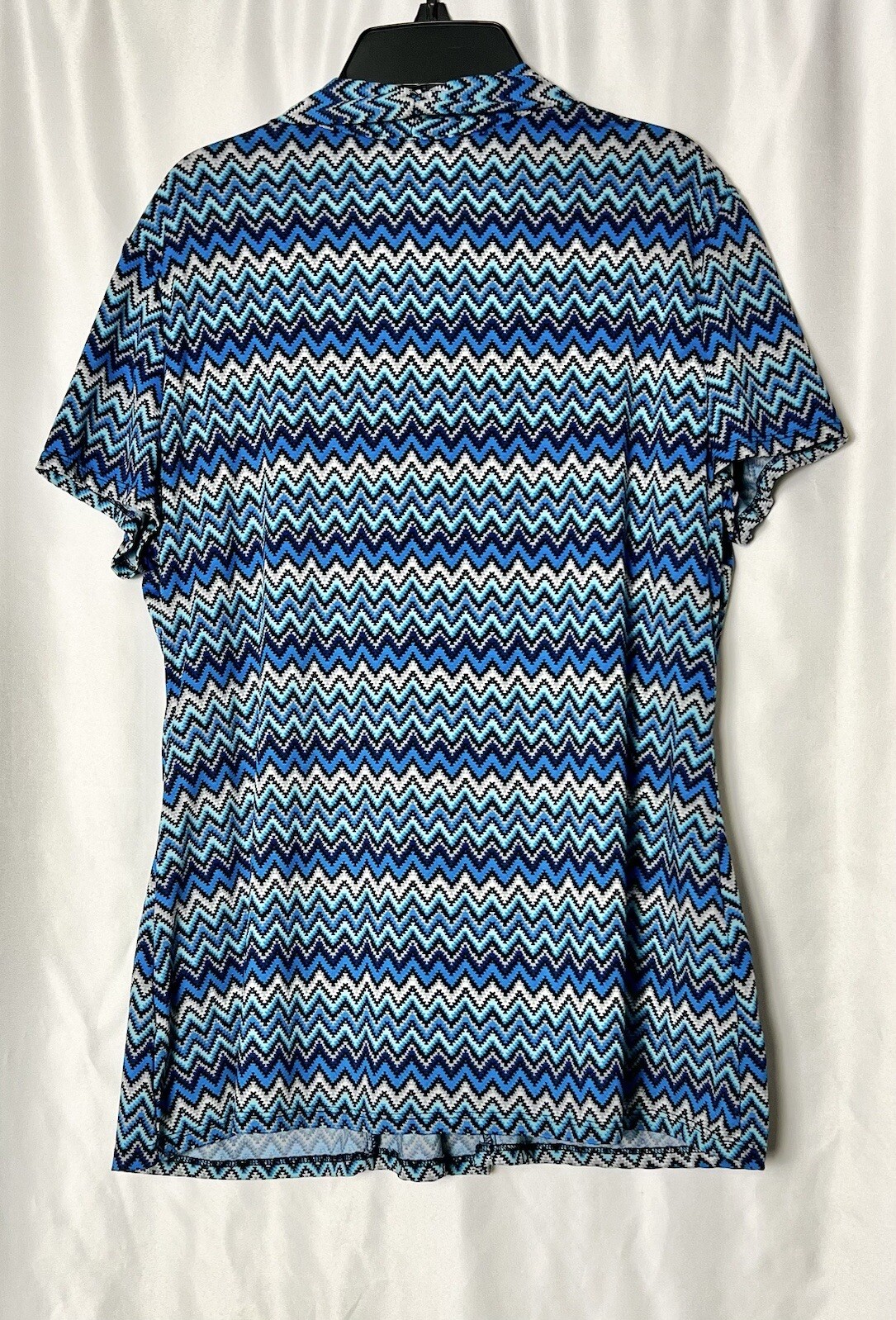 Notations Women’s Chevron Pattern Short Sleeve To… - image 2