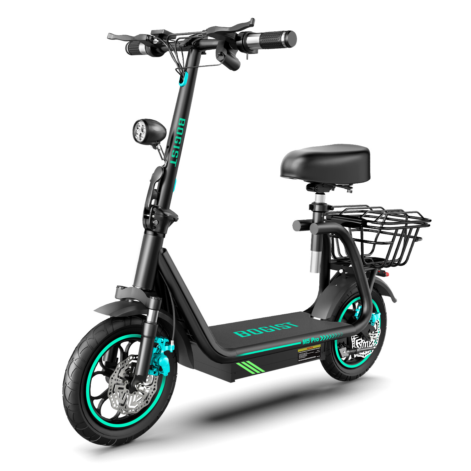 BOGIST M5 Pro 12 Inch 48V 15AH City E-Scooter With Seat for Adults