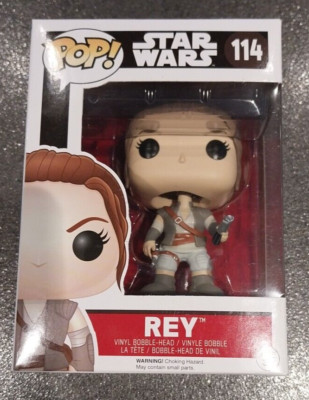 Funko POP Star Wars  Episode VII Force Awakens Rey Final Scene Nr 114 - SAM382
