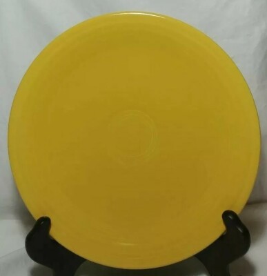 Vintage Fiesta-ware LUNCHEON PLATE Yellow - Post86' HLC