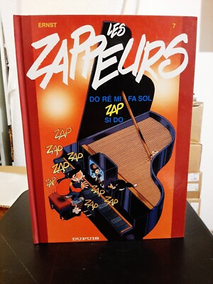 Les Zappeurs - Ernst 7 - Do Re Mi Fa Sol Zap Si Do - Dupuis 1999