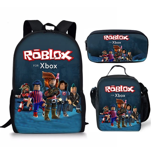 Roblox Game Backpack School Rucksack Shoulder Bag Lunch Bag Pencil Kids Gift new - Picture 13 of 50