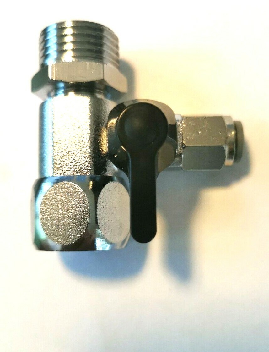 John Guest Angle Stop Adapter Valve 3/8