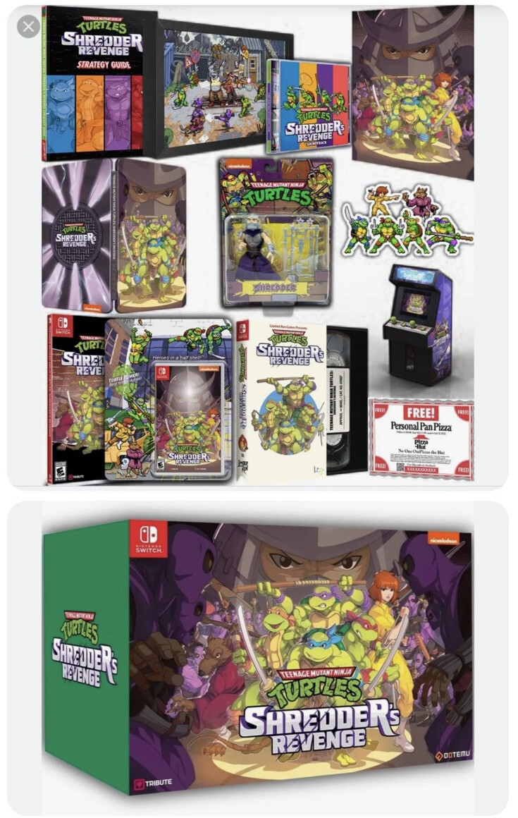 TMNT Shredder's Revenge Radical Edition Nintendo Switch New