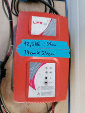 Stapler Ladeger&auml;t LifeTech 24/100 230V REMA 160A Flach-Stecker MwSt. ausweis.
