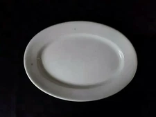 Antique Ironstone Platter Wm. Brunt, Jr Pottery, E Liverpool OH c.1864-78 