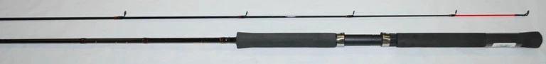 4 EA JIMMY HOUSTON 14' GRAPHITE TROLLING RODS CRAPPIE POLE LIGHT ACTION - Image 2 of 3