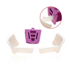 Dental Orthodontic Silicone Mouth Prop Latex Bite Block Adult  Tongue Guard L