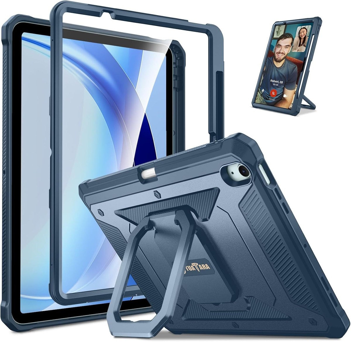 G Hold Grip Ipad Case For IPad Air 11-inch M3/M2 (2025/2024) 360