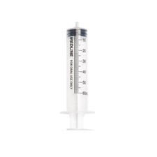 Oral Syringe, Clear, 60 ML, Case of 200