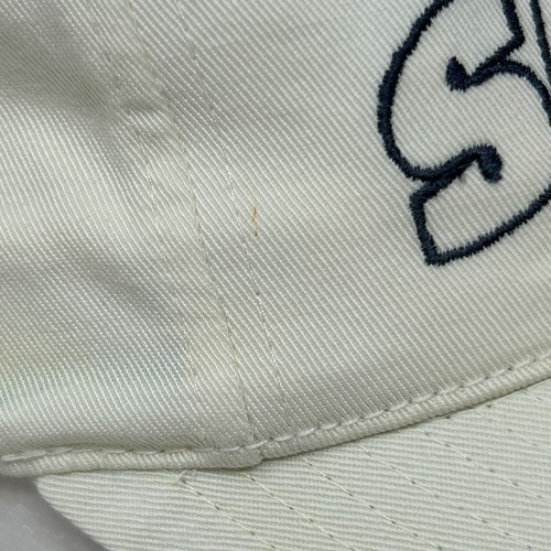 Vintage Bishop Dwenger High School Saints Hat Cap Youth White Snapback The Game - Picture 8 of 13