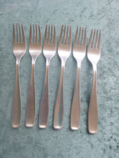 WMF Cromargan Berlin 6 Gabeln ca. 19 cm in sehr gutem Gebrauchtzustand