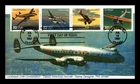 DR JIM STAMPS US COVER CLASSIC AMERICAN AIRCRAFT FIRST DAY ISSUE STRIP OF 4
