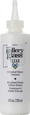 Gallery Glass Crystal Clear Stained Glass Paint, 8 fl oz - Perfect for DIY Ar...