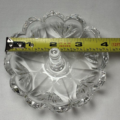 Vintage Marquis by Waterford “Sweet Memories” Crystal Ring Jewelry Holder - Picture 13 of 16