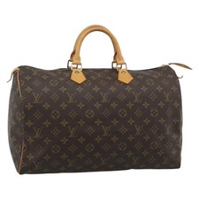 LOUIS VUITTON Monogram Speedy 40 Hand Bag M41522 LV Auth 190395A
