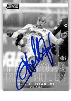 2018 Stadium Club MLS Black/White Pick a Card All Autographed!!!