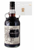 Kraken Black Spiced Rum Aus Trindad & Tobago + Glaskugelportionierer